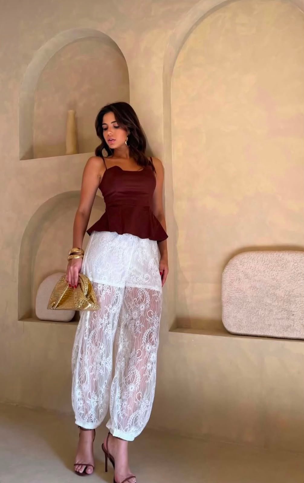 Calça de Renda